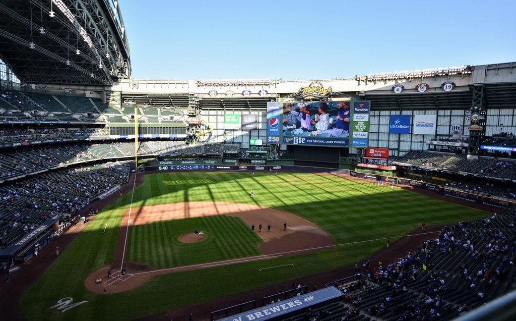The view from our seats.