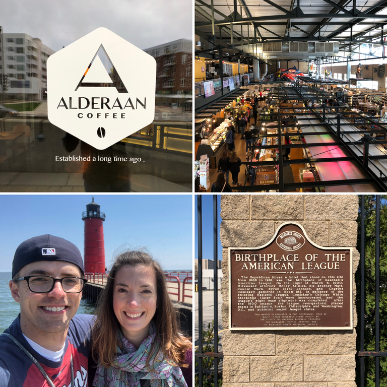 Sights from Milwaukee.