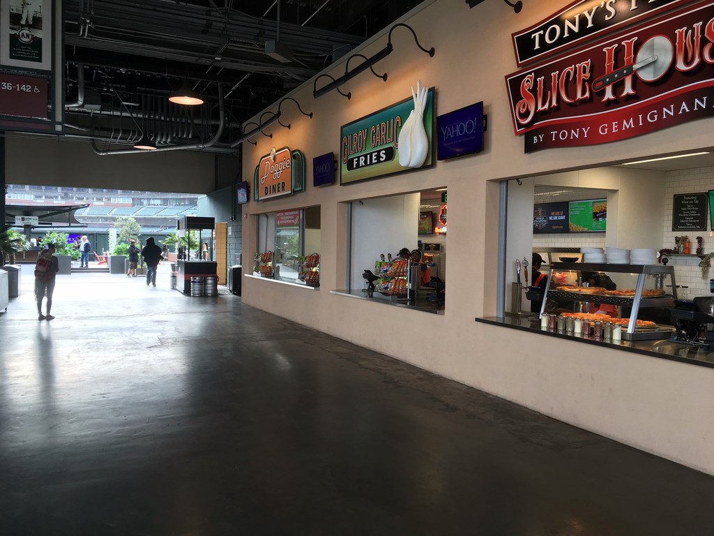 The center field concourse