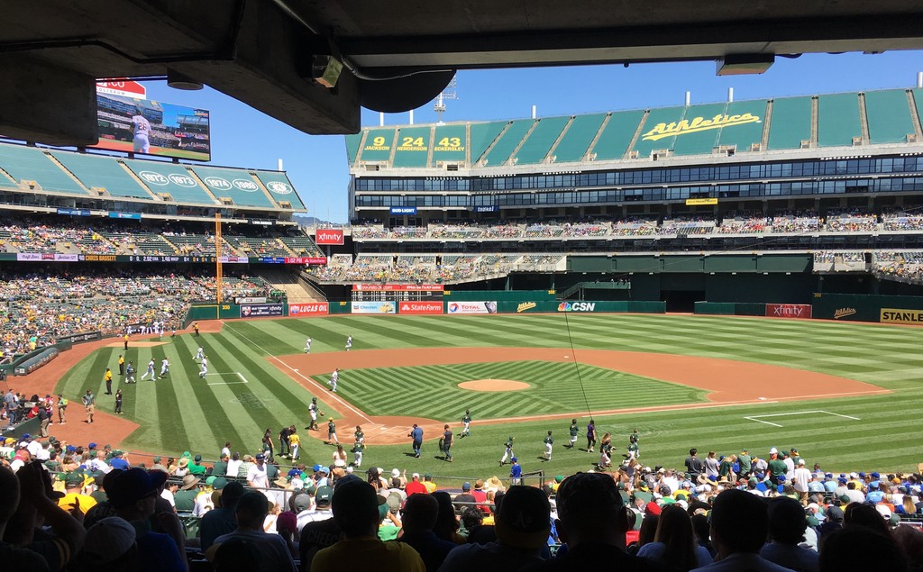 View from our seats