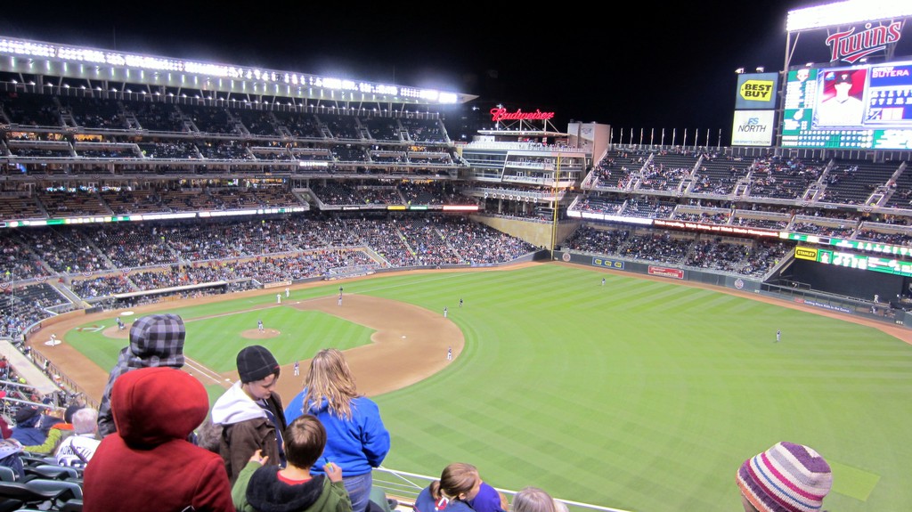 The cheap seats at Target Field