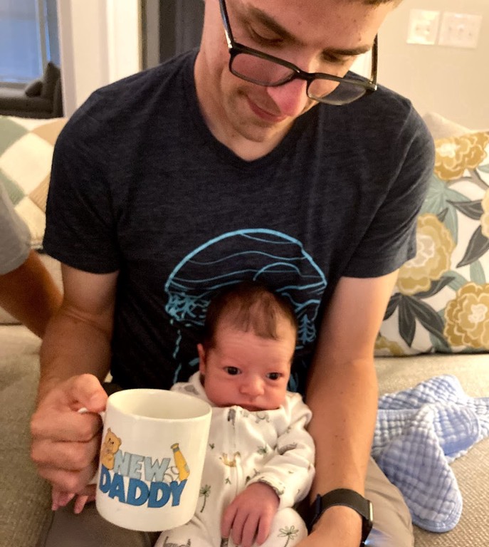 Mac with Dad