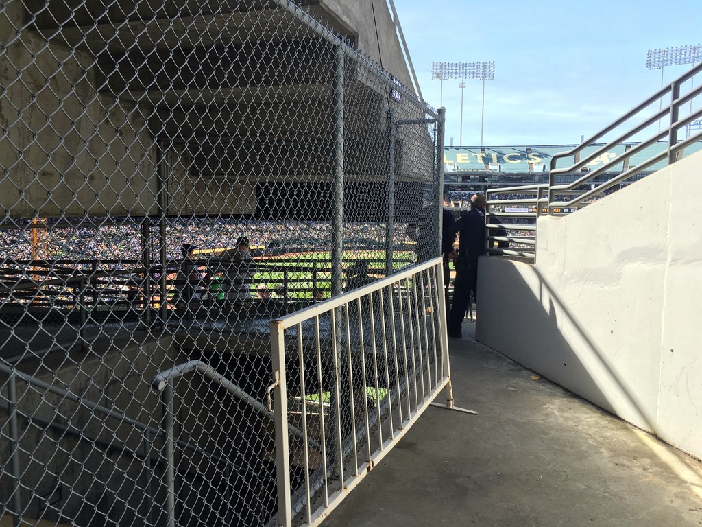 A bad view at the Coliseum