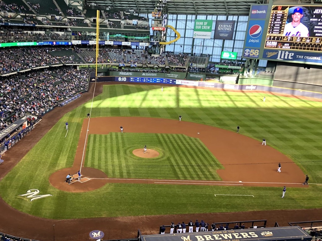 The first pitch.